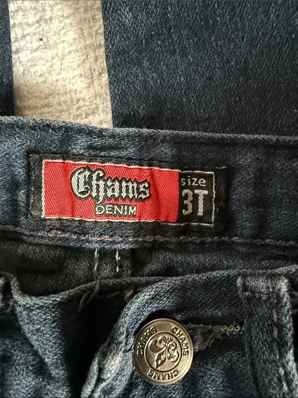Kids Chains Dark Denim Jeans